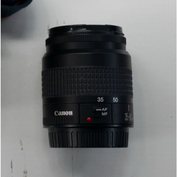 Canon EOS Rebel G 35mm Zoom Film Camera w/ 35-80mm +‎ 100-300mm + Flash - Picture 4 of 16